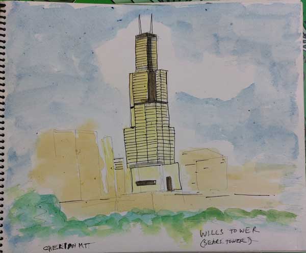 wills tower sears tower chicago usa
